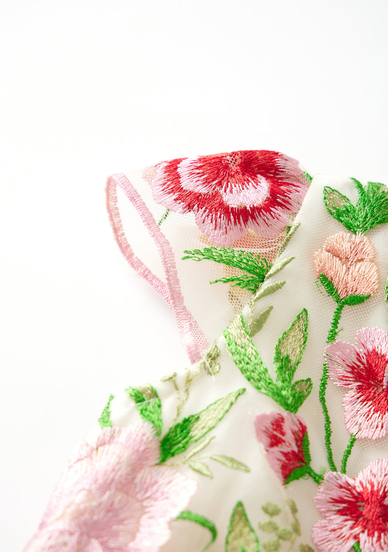 Poppy Embroidered Dress (Baby)