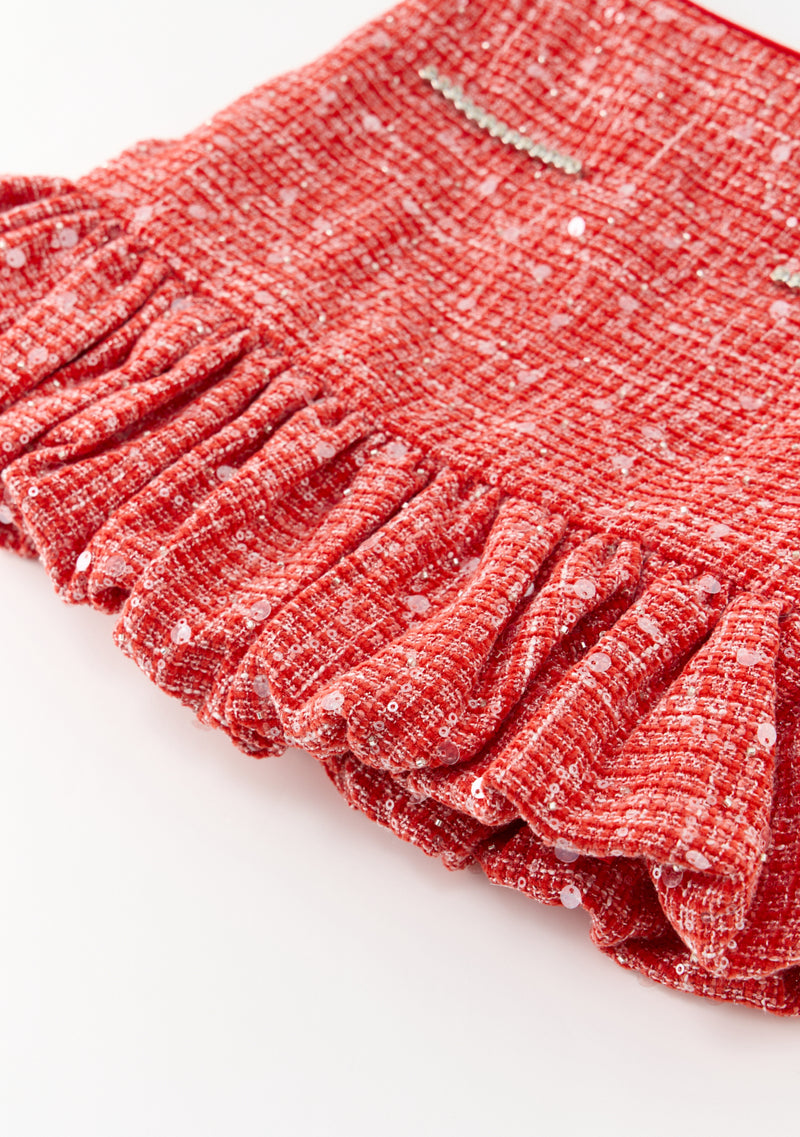 Odelia Tweed Mini Skirt