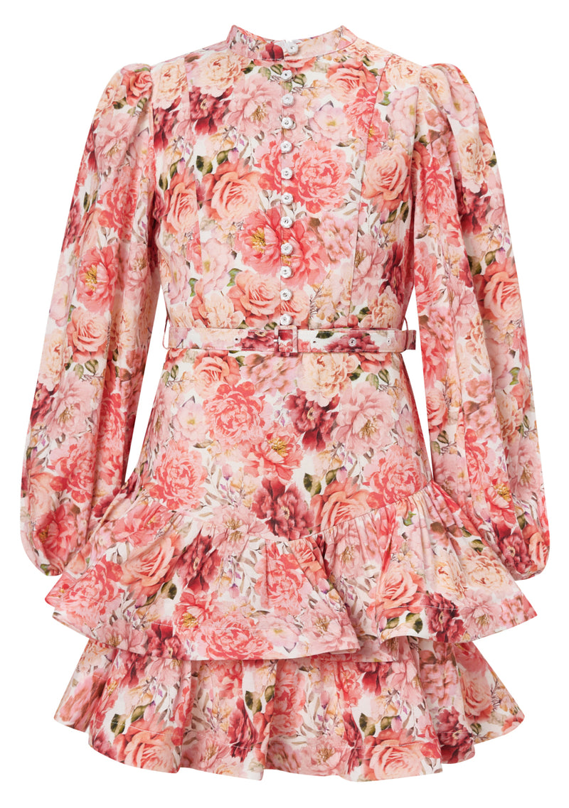 Amelia Sleeve Mini Dress