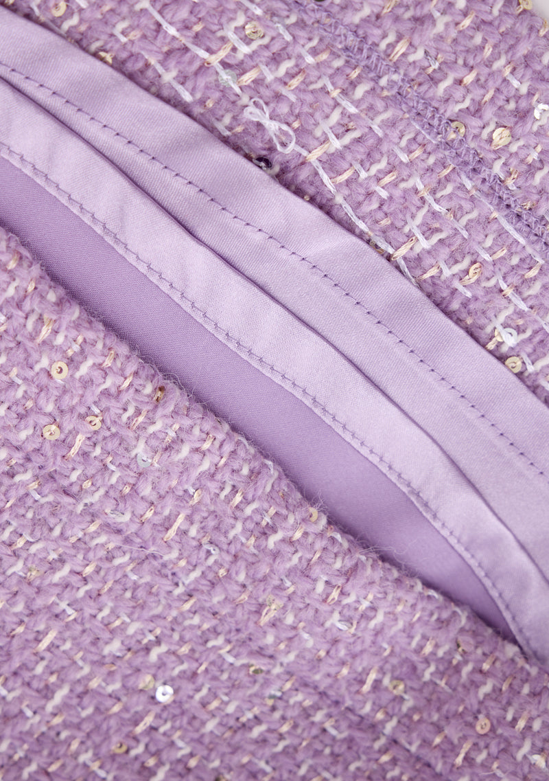 Odelia Tweed Mini Dress