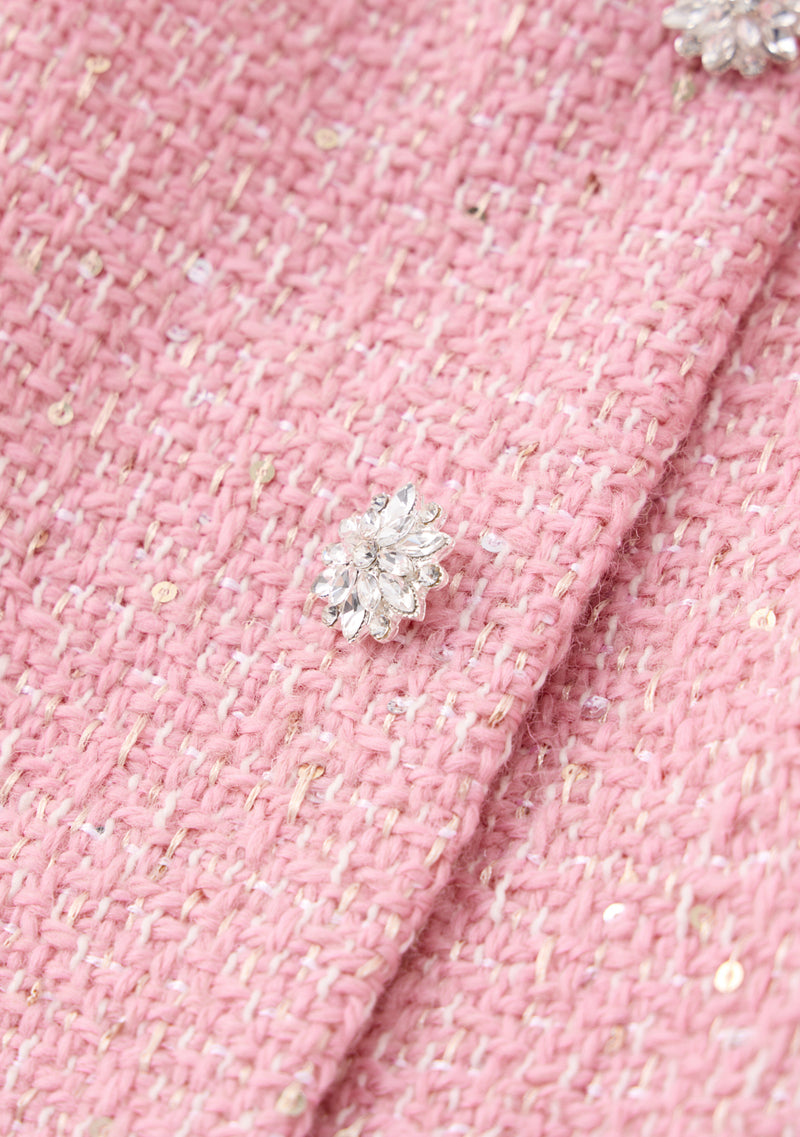 Odelia Tweed Mini Dress