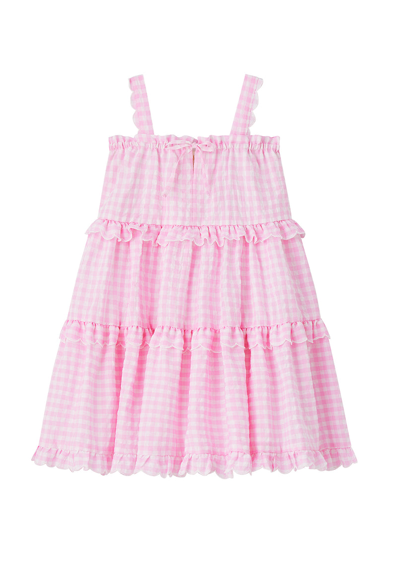 Gingham Cotton Dress