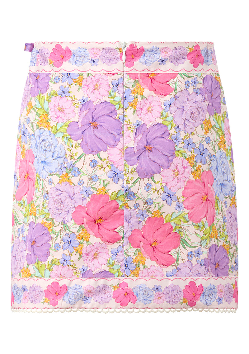 Charlotte Mini Wrap Skirt