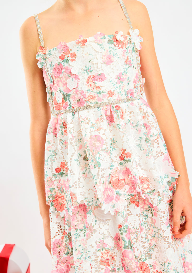 Joanna Embroidered Maxi Dress