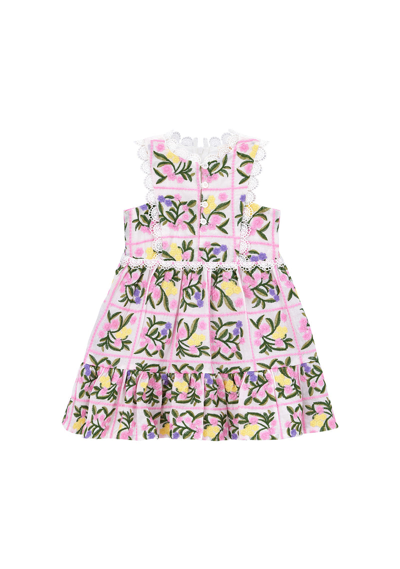 Millie Embroidered Mini Dress (Baby)