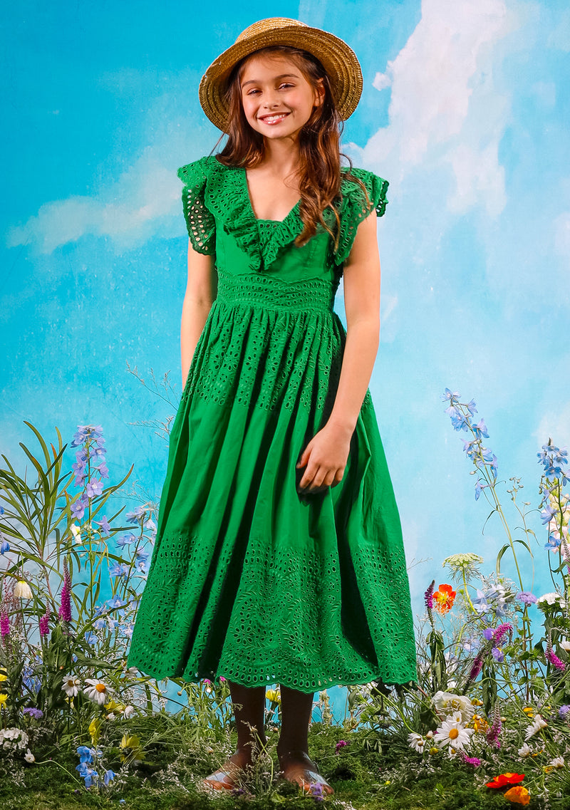 Naomi Embroidered Maxi Dress Marlo Kids Naomi Embroidered Maxi Dress Marlo Kids