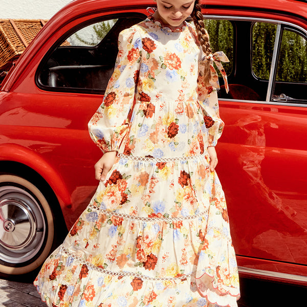 Holiday Sleeve Maxi Dress