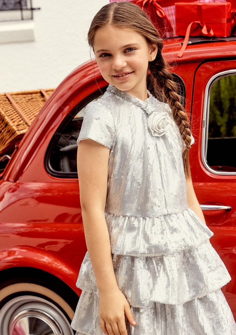 Marlo Kids | Festive Sequin Dress Marlo Kids | Festive Sequin Dress