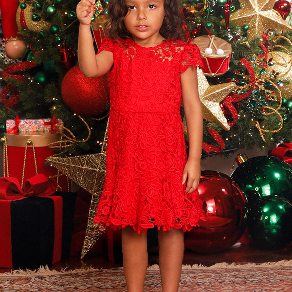Marlo Kids Holly Jolly Dress