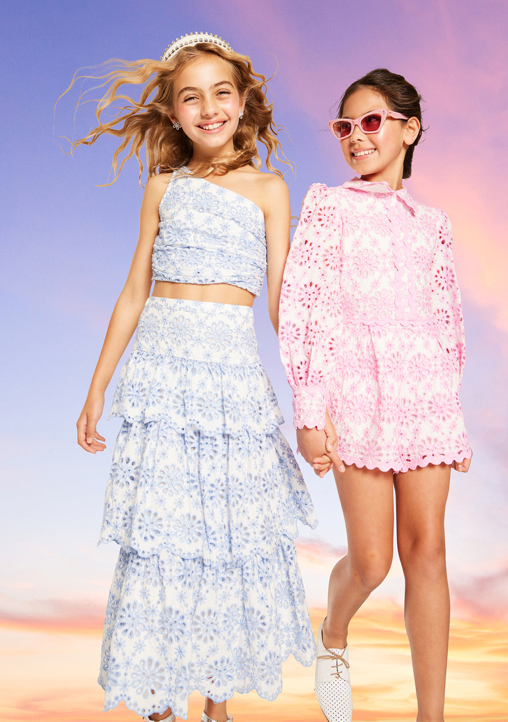 Marlo Kids | Nora Embroidered Maxi Skirt