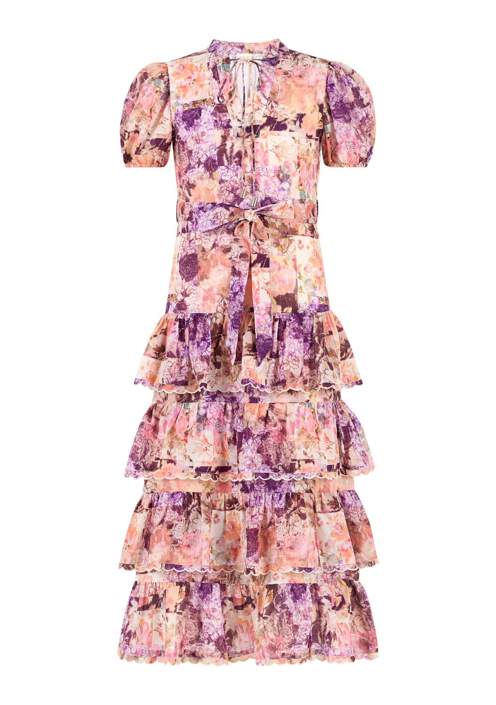 anastasia floral maxi dress Marlo Kids Width:W (2E) Prosecco Sippin' A-Line Midi 98% Polyester YGroup_bbsweaterdress