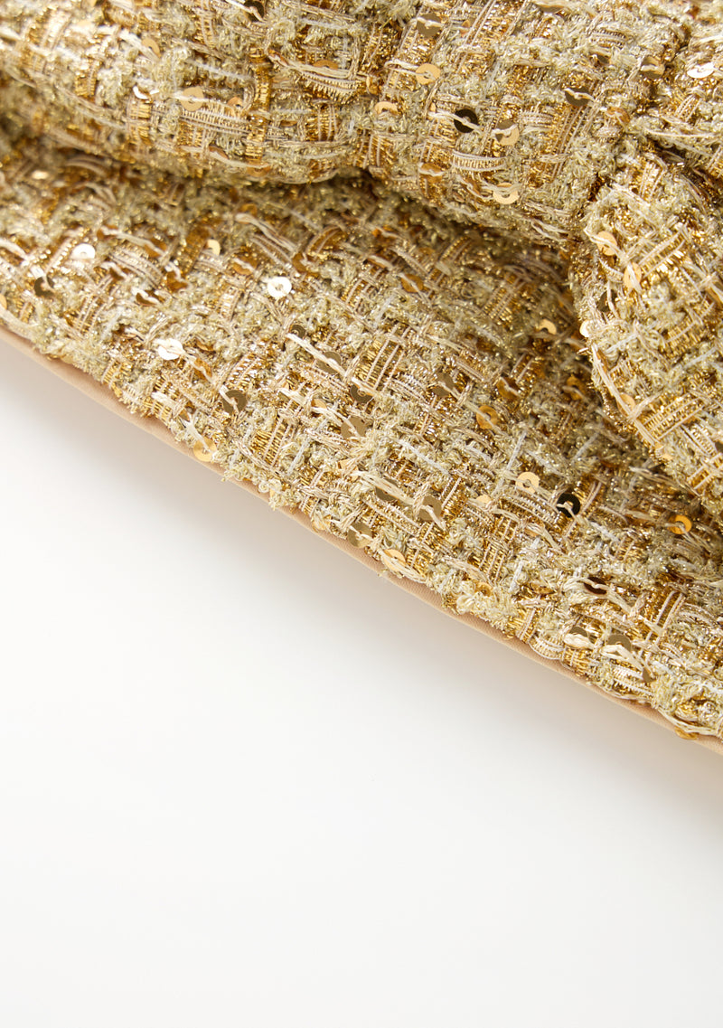 Celina Tweed Top