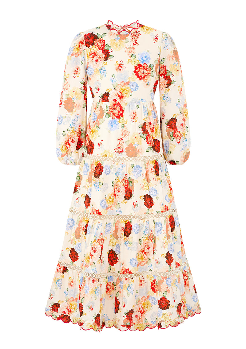 Marlo Kids | Holiday Sleeve Maxi Dress Marlo Kids | Holiday Sleeve Maxi Dress