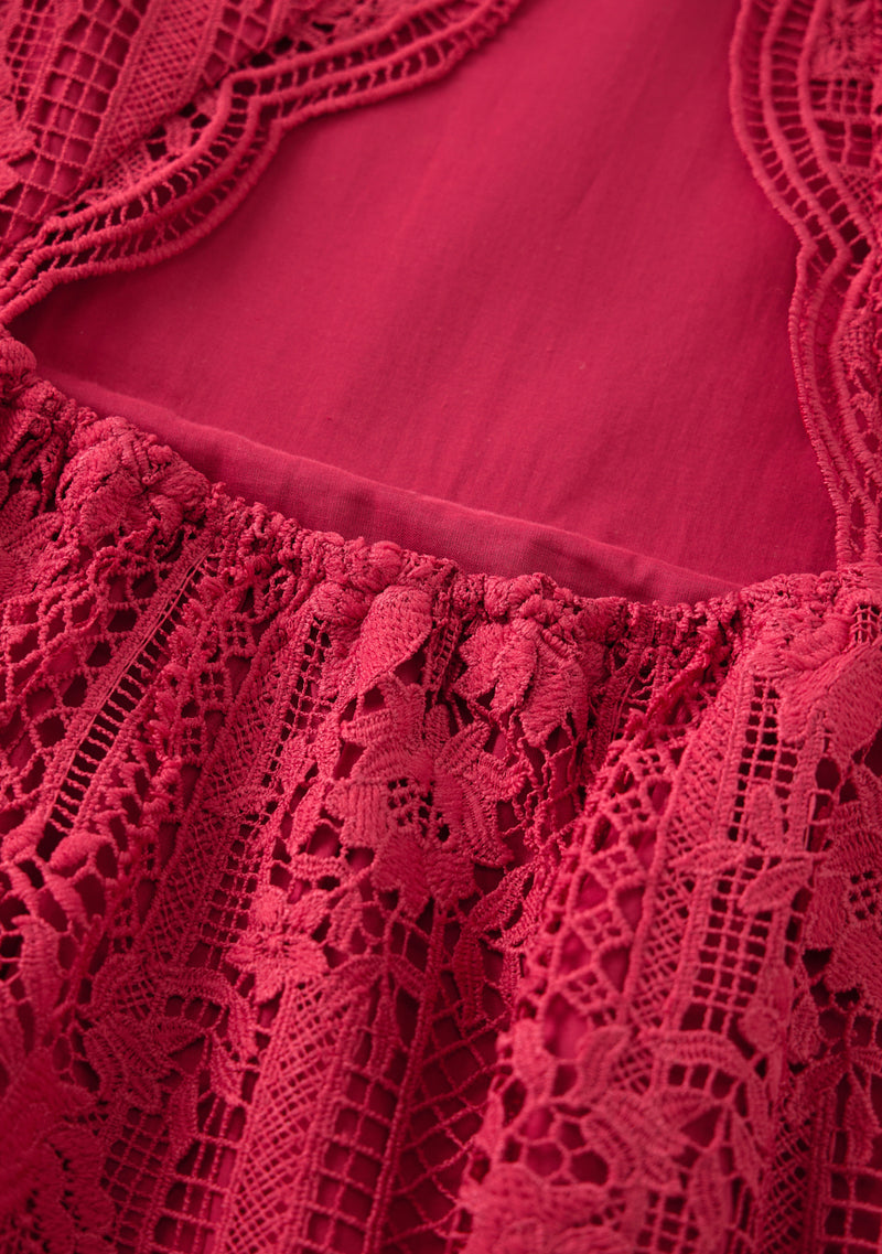 Kiara Embroidered Maxi Dress