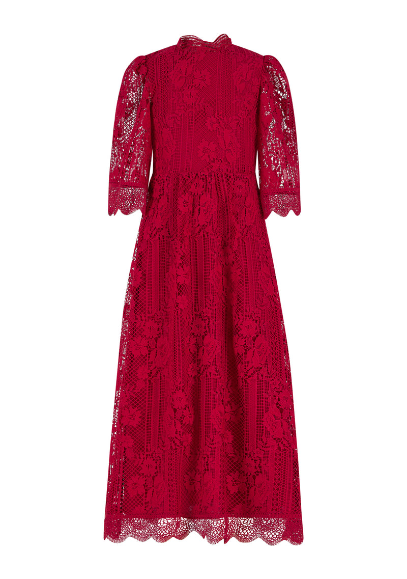 Kiara Embroidered Maxi Dress