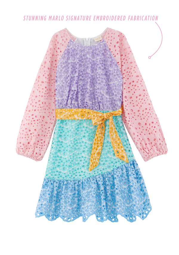 Greta Embroidered Dress