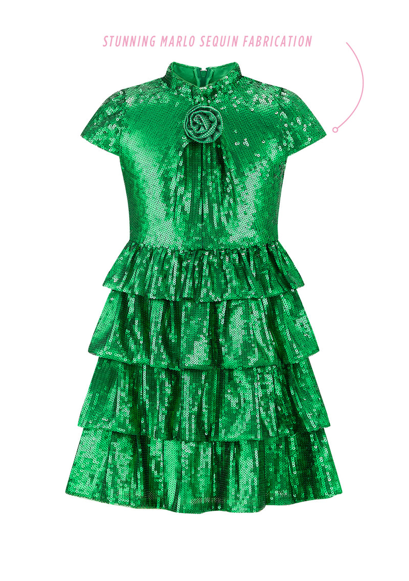 Marlo Kids | Festive Sequin Dress Marlo Kids | Festive Sequin Dress