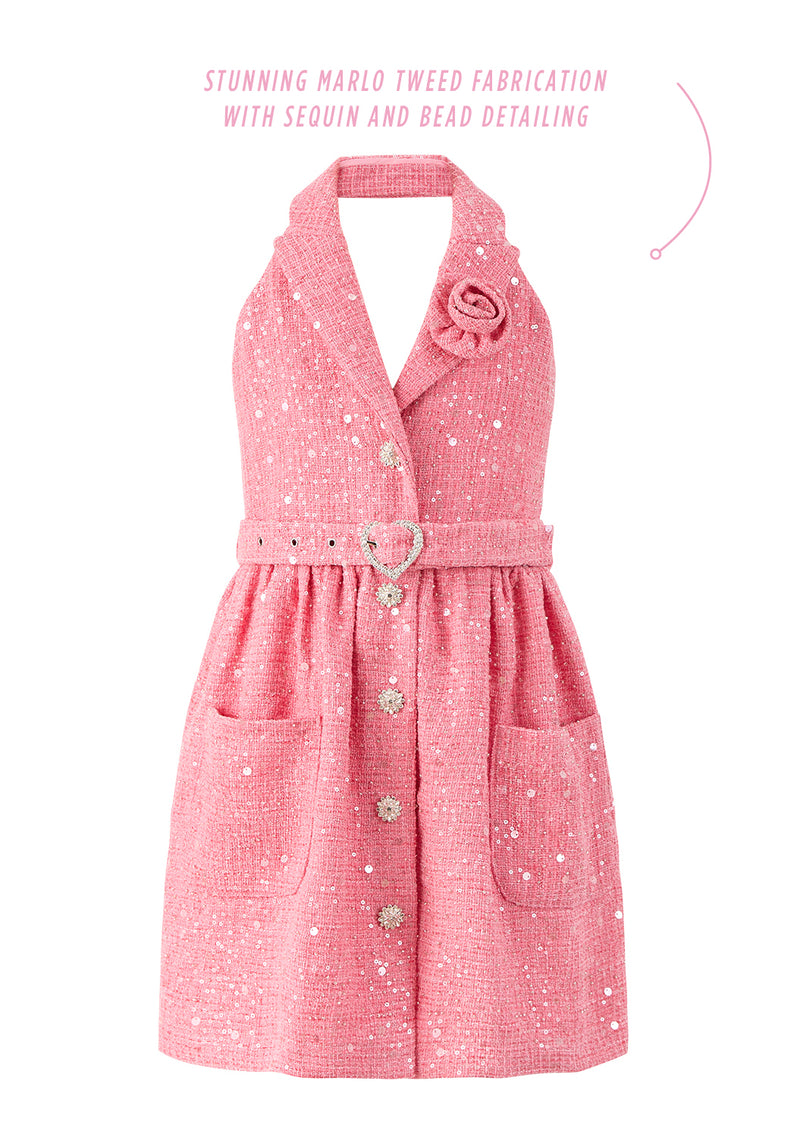 pink jingle dress Jingle dress