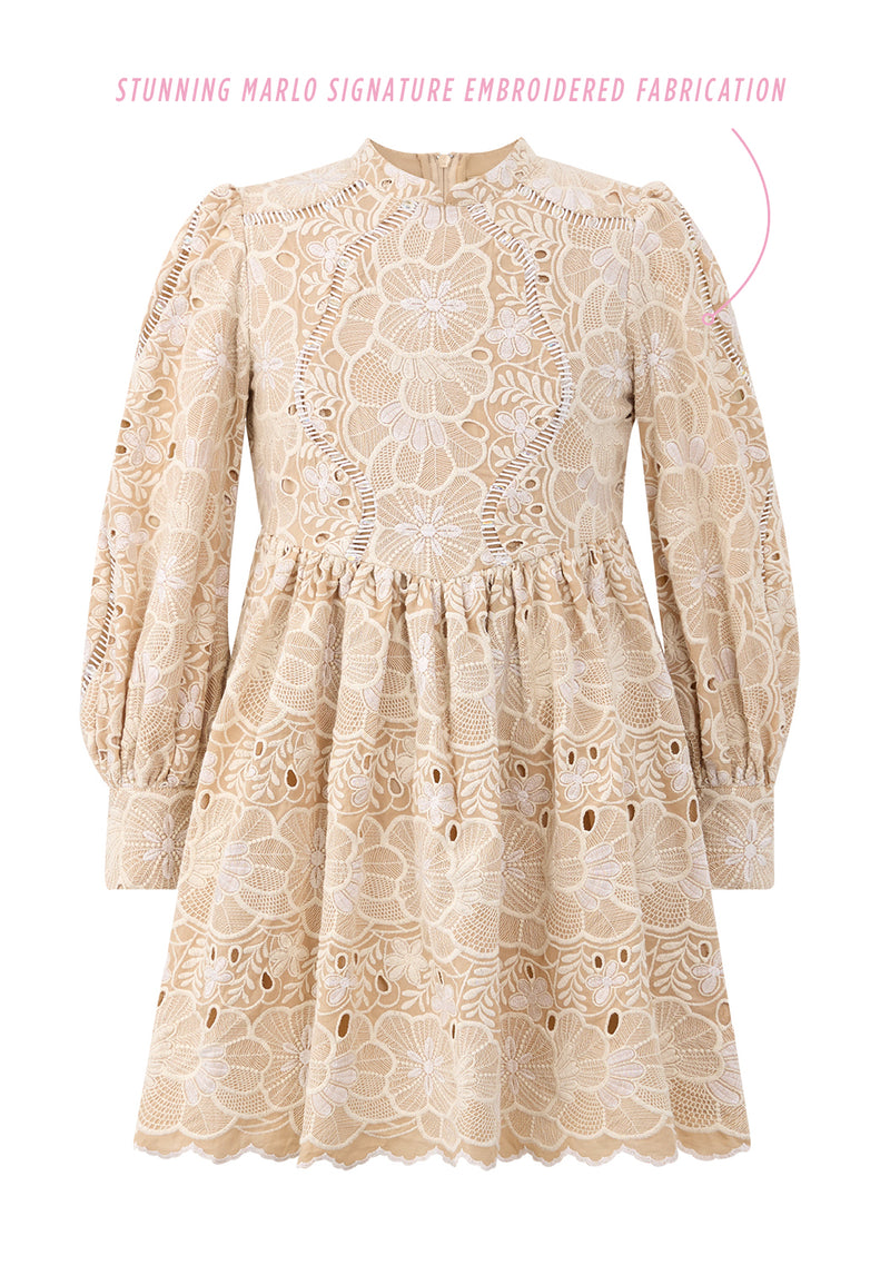 Marlo Kids | Riley Embroidered Dress Marlo Kids | Riley Embroidered Dress