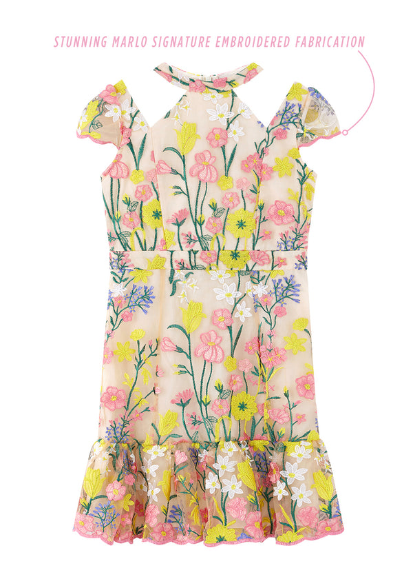 Ophelia Embroidered Dress