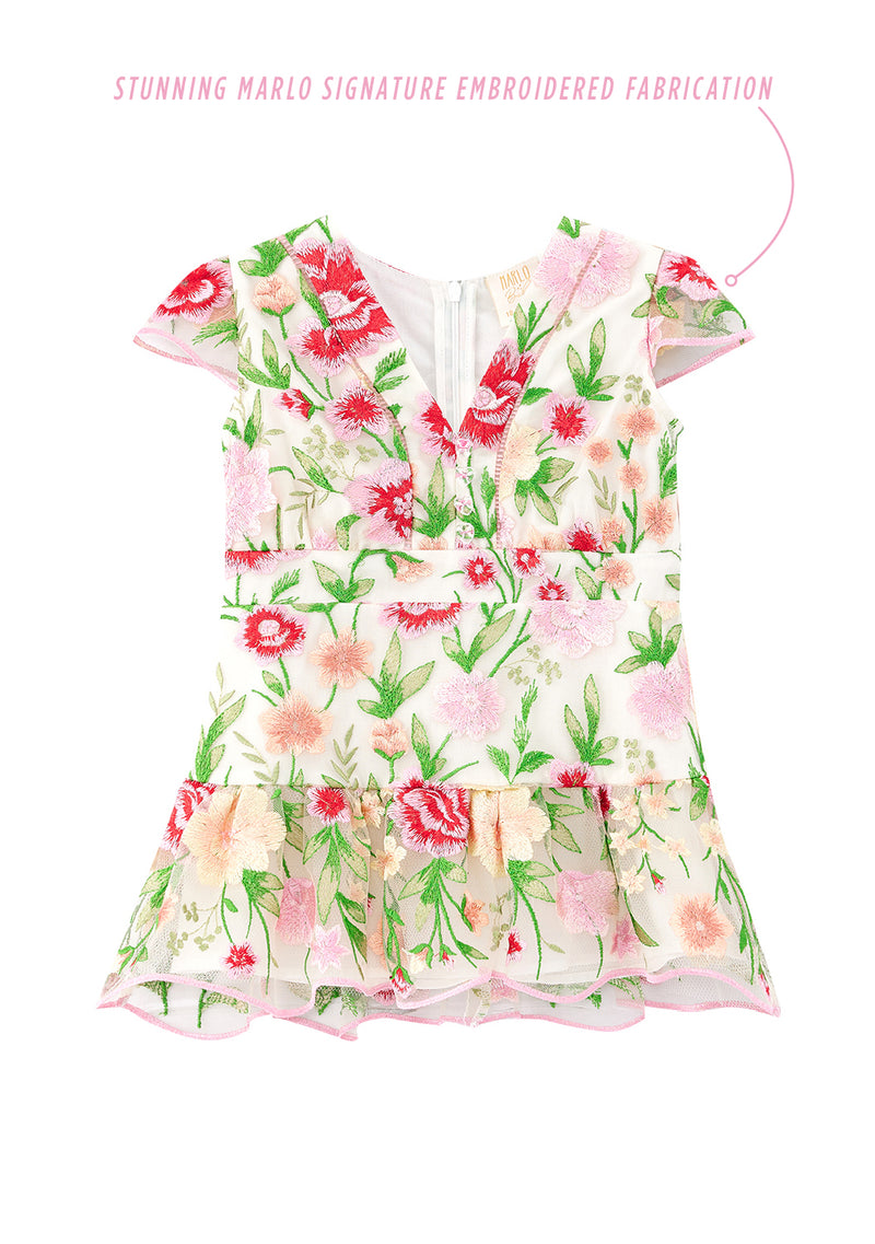 Poppy Embroidered Dress (Baby)