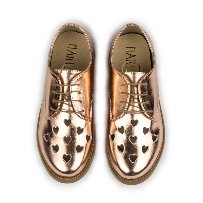 Cut Out Hearts Brogues