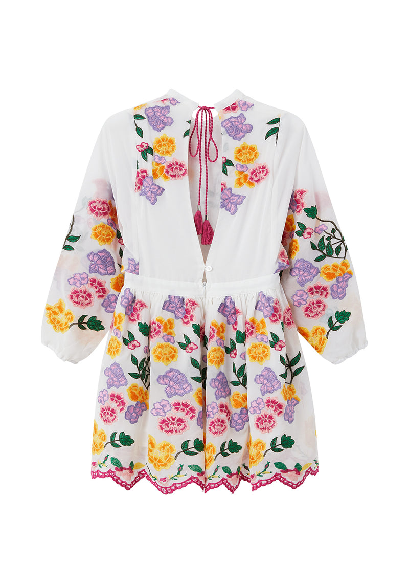 Mia Embroidered Dress