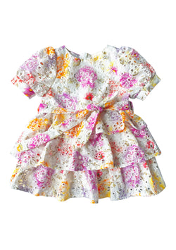 Arielle Embroidered Frill Dress (Baby)