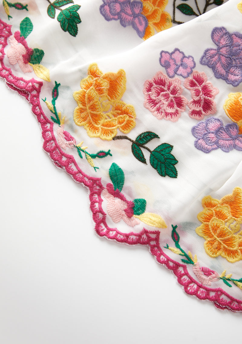 Mia Embroidered Dress
