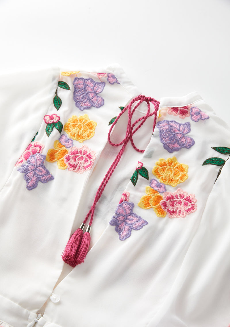 Mia Embroidered Dress