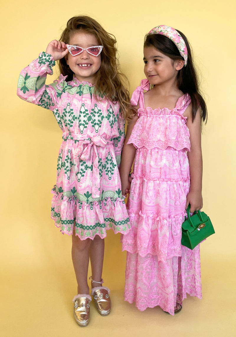 Delphine Embroidered Dress