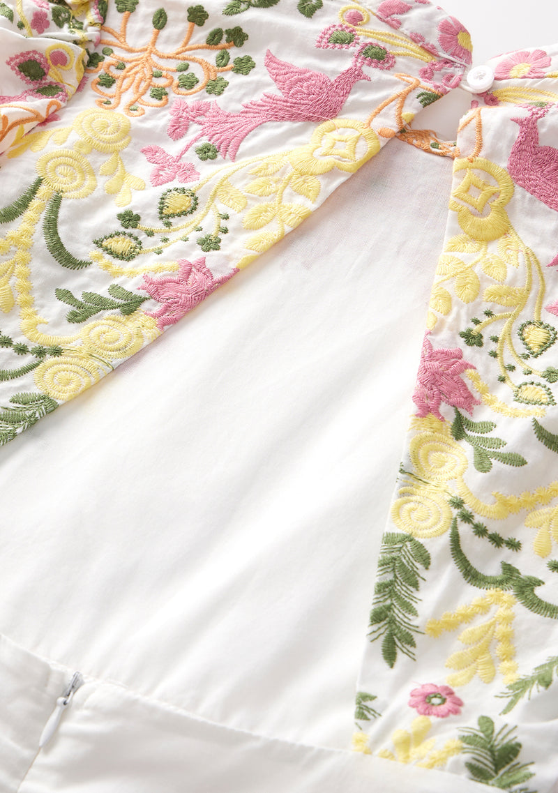 Arielle Embroidered Dress