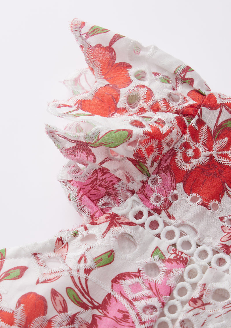 Holly Embroidered Dress