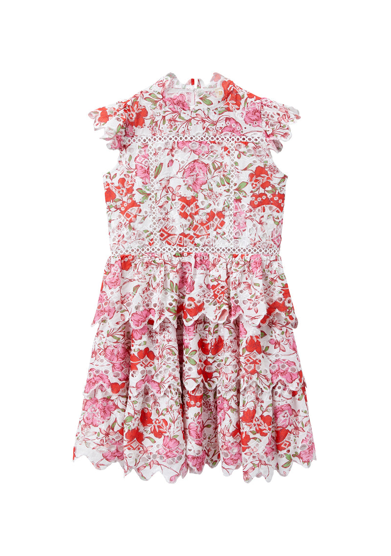Holly Embroidered Dress