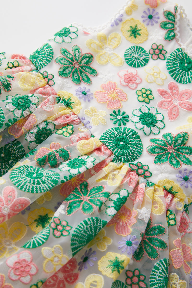Agathe Embrodiered Dress (Baby)