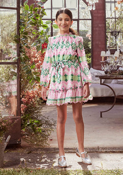 Delphine Embroidered Dress