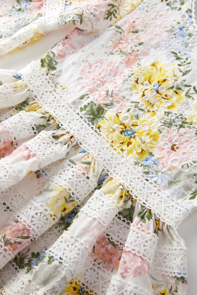 Fleur Embroidered  Dress (Baby)