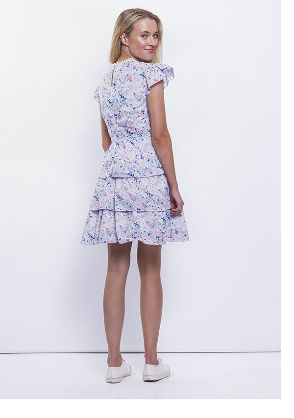 Heather Floral Mini Dress (Women)