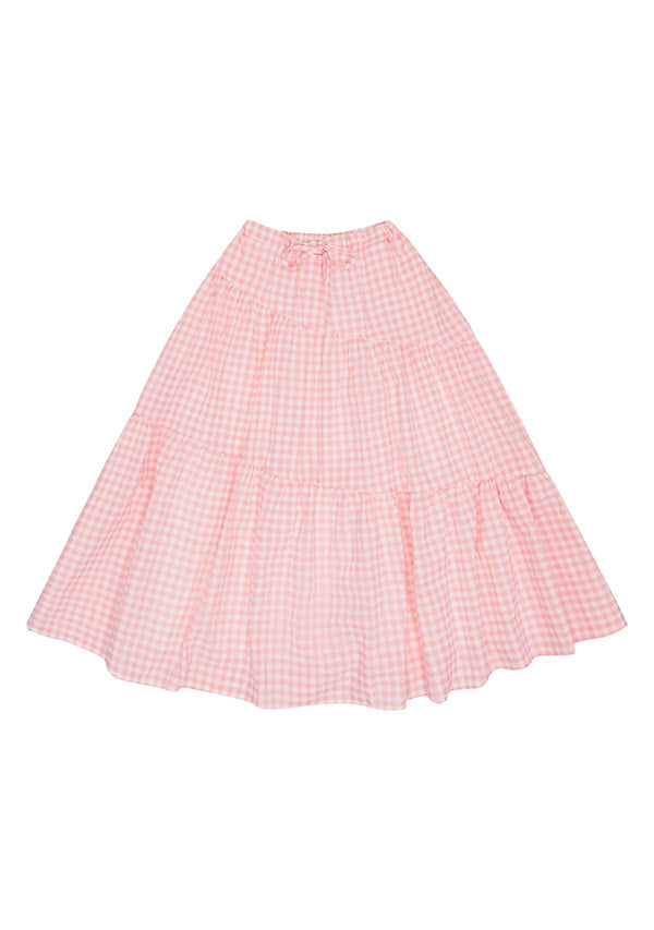 Greta Gingham Skirt