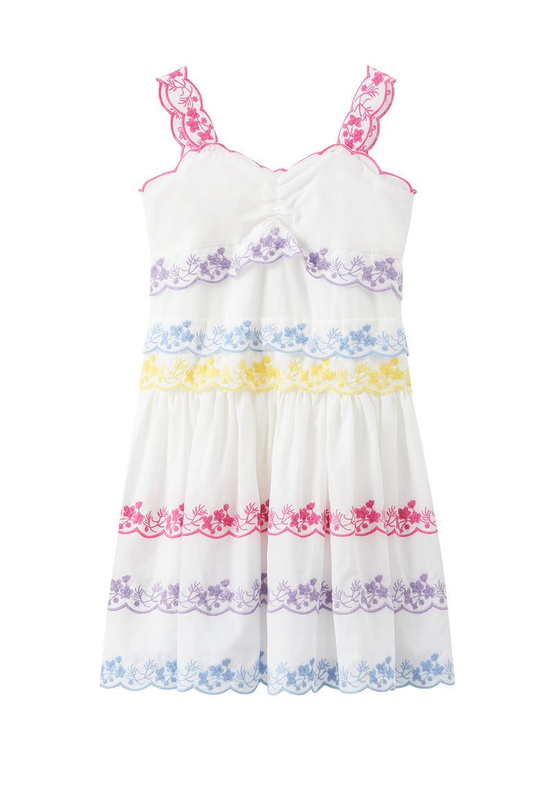 Sasha Embroidered Dress