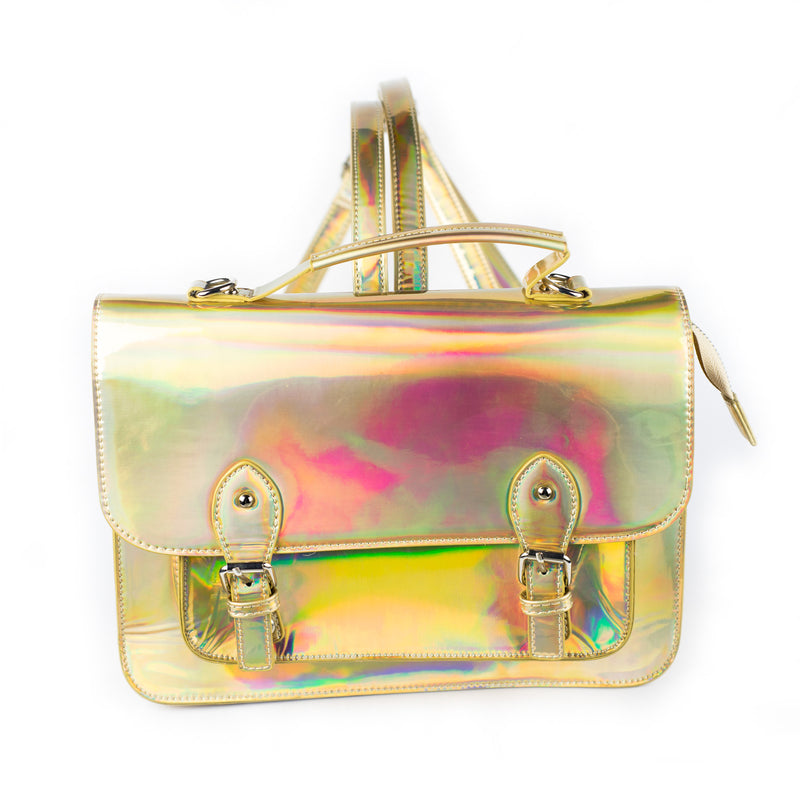 Holographic Satchel Bag