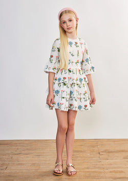 Lucette Embroidered Dress