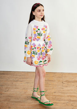 Mia Embroidered Dress