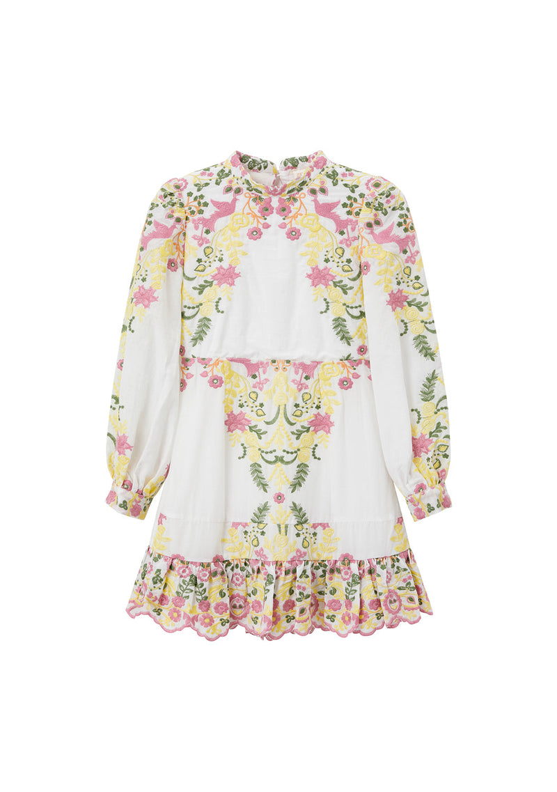 Arielle Embroidered Dress