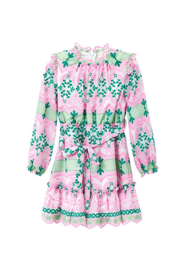 Delphine Embroidered Dress