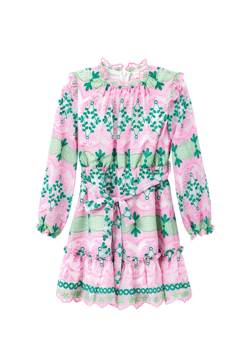 Delphine Embroidered Dress