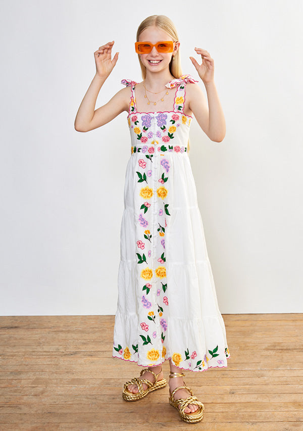 Sophie Embroidered Maxi Dress